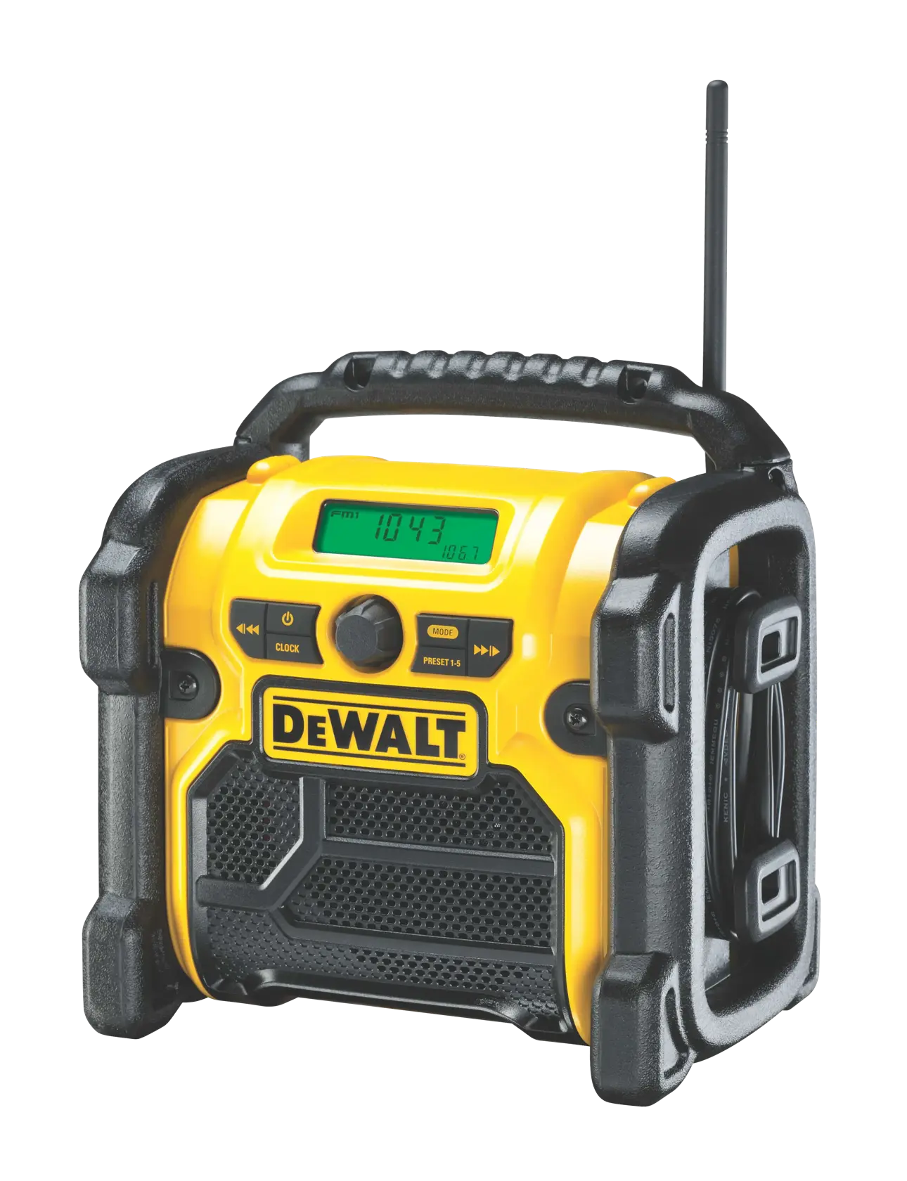 Radio compact FM/AM cu acumulatori Li-Ion XR