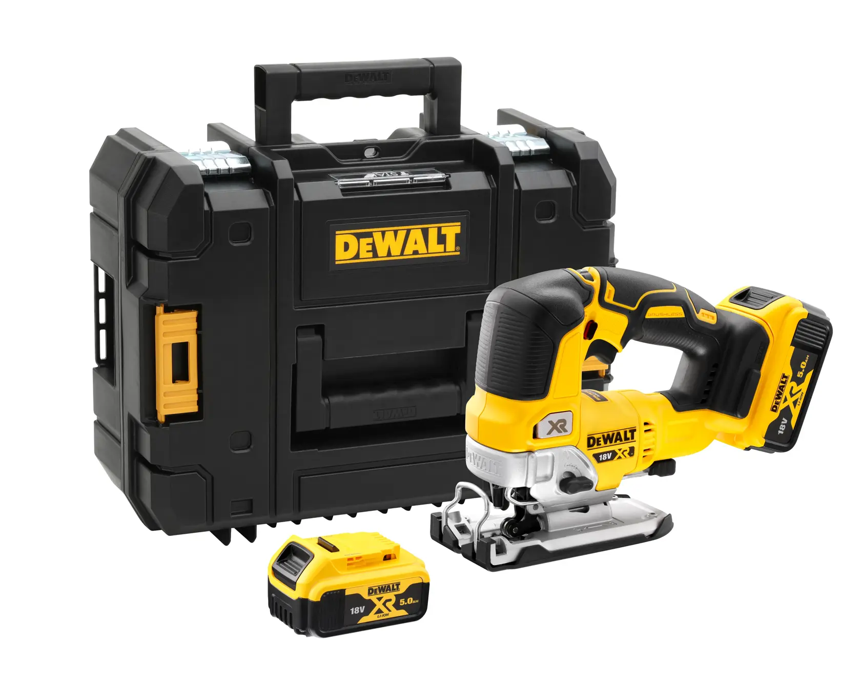 Ferăstrău pendular cu motor fără perii XR 18 V - 2 X 5Ah