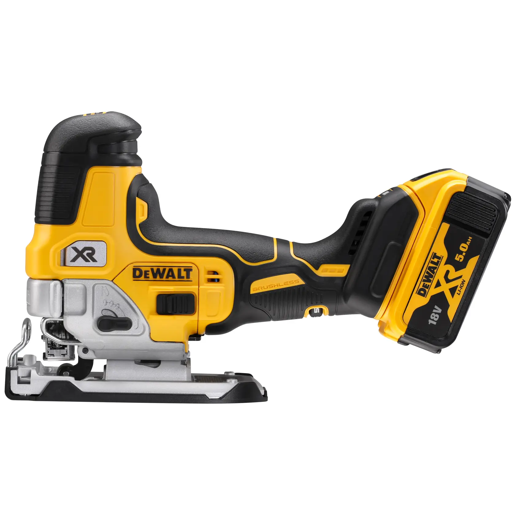 Ferăstrău pendular cu prindere de corp cu motor fără perii XR 18 V - 2 X 5Ah