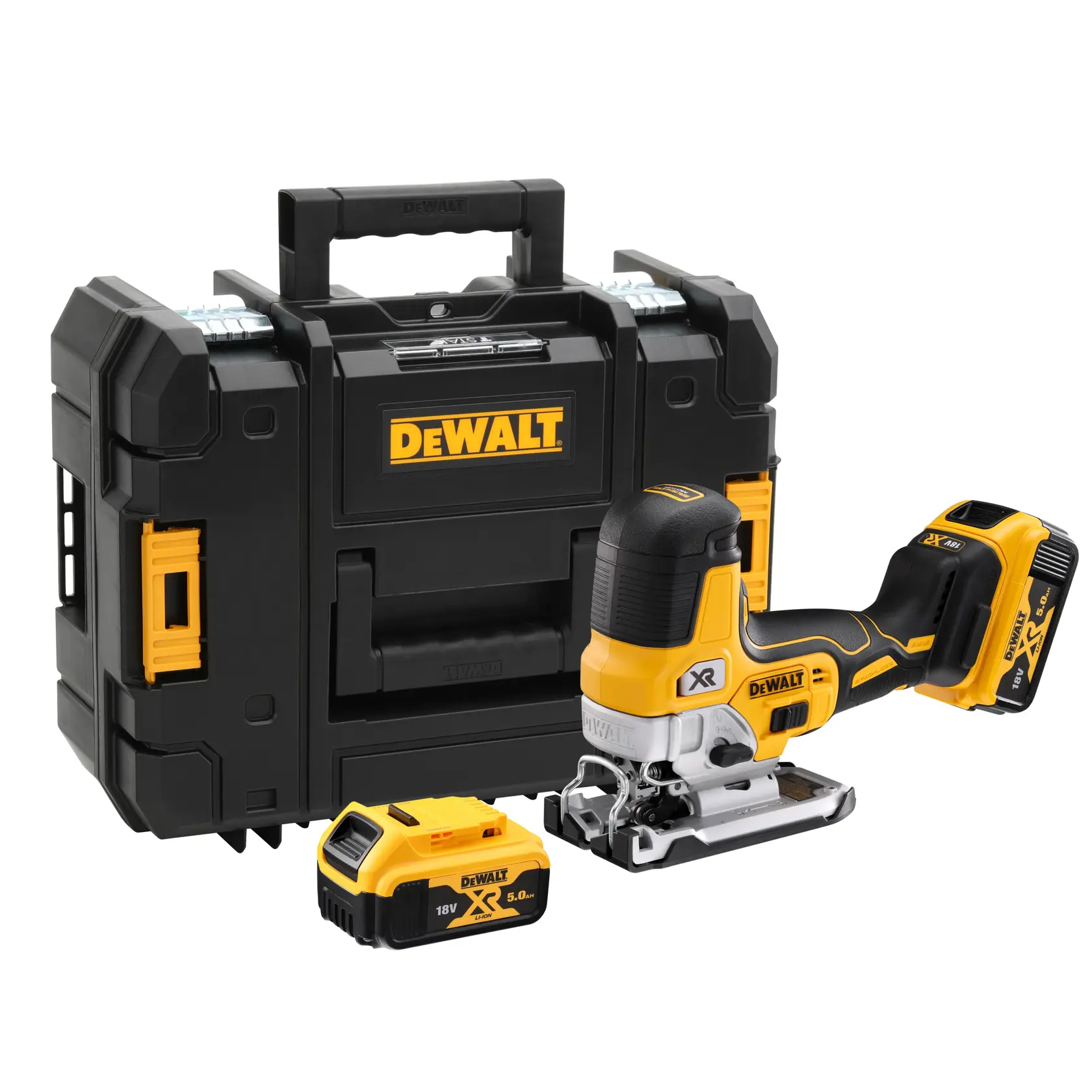 Ferăstrău pendular cu prindere de corp cu motor fără perii XR 18 V - 2 X 5Ah