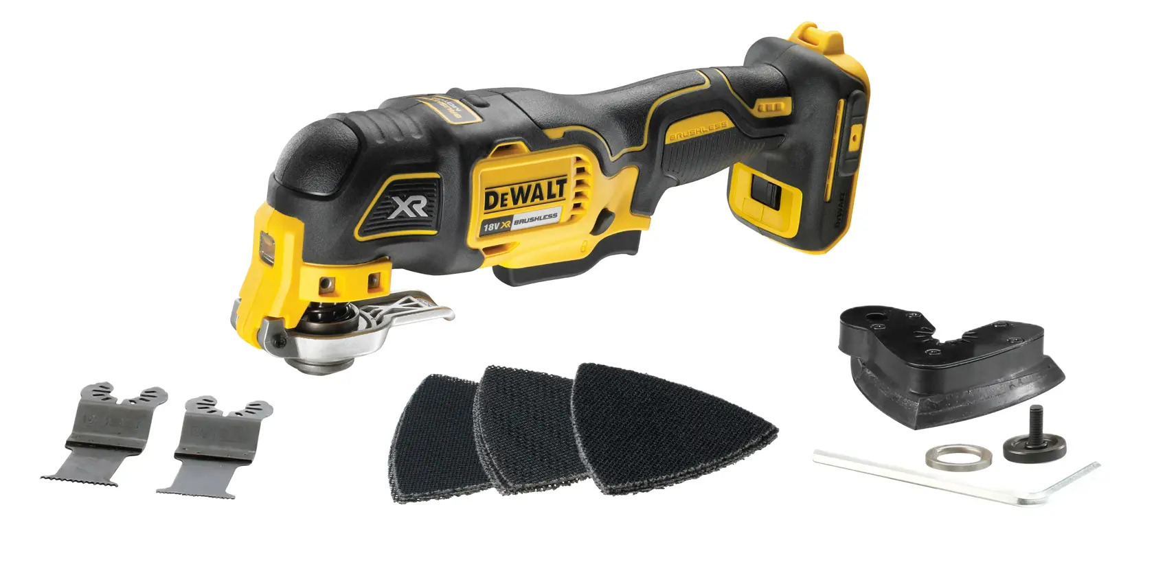 Sculă multifuncțională oscilantă fără perii XR de 18 V - 1 X 5Ah