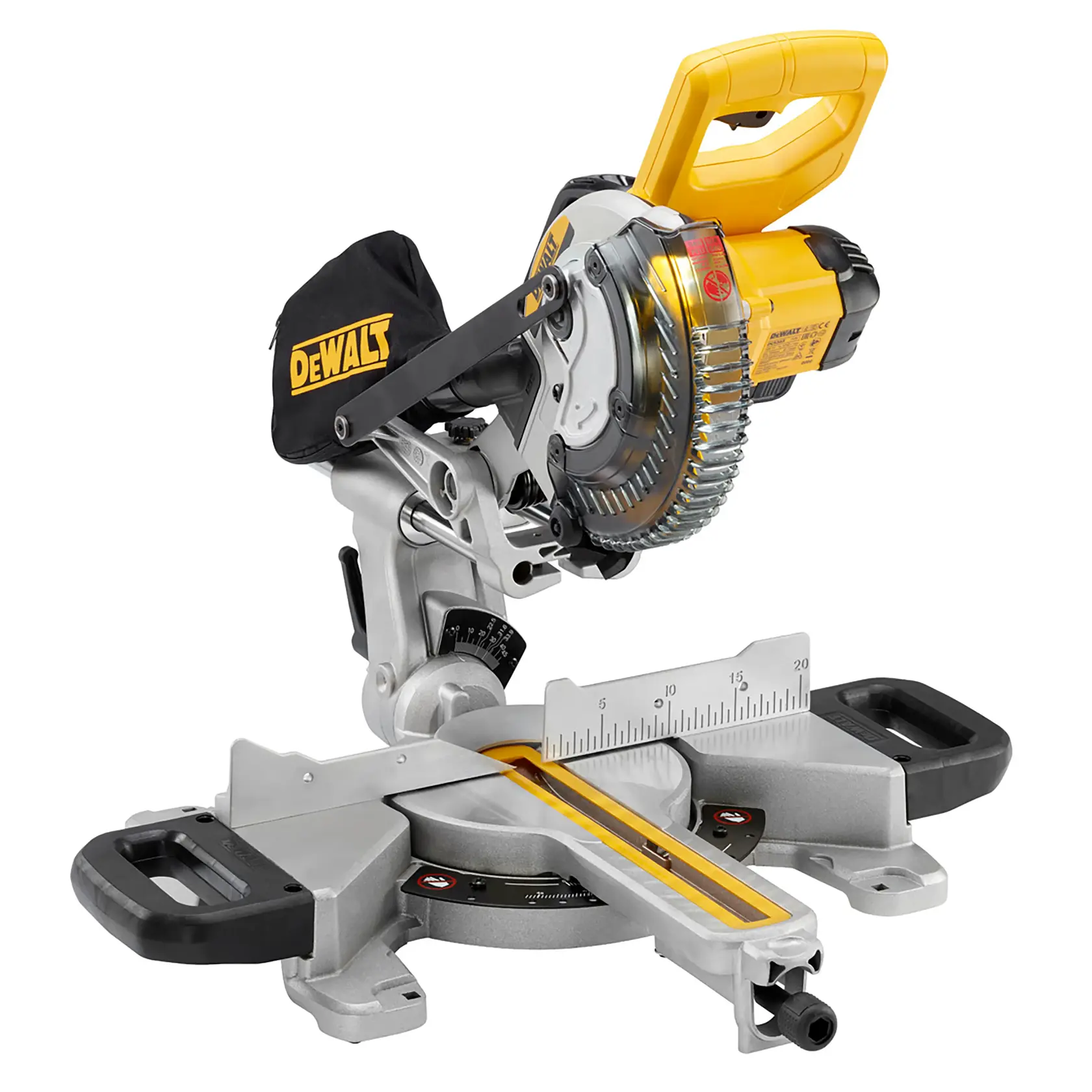 Ferăstrău unghiular XR de 18 V, de 184 mm - Unitate fără accesorii
