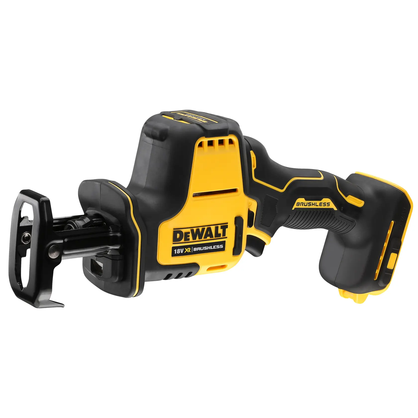 Ferăstrău alternativ subcompact de 18 V XR cu motor fără perii - Unitate fără accesorii în cutie din carton