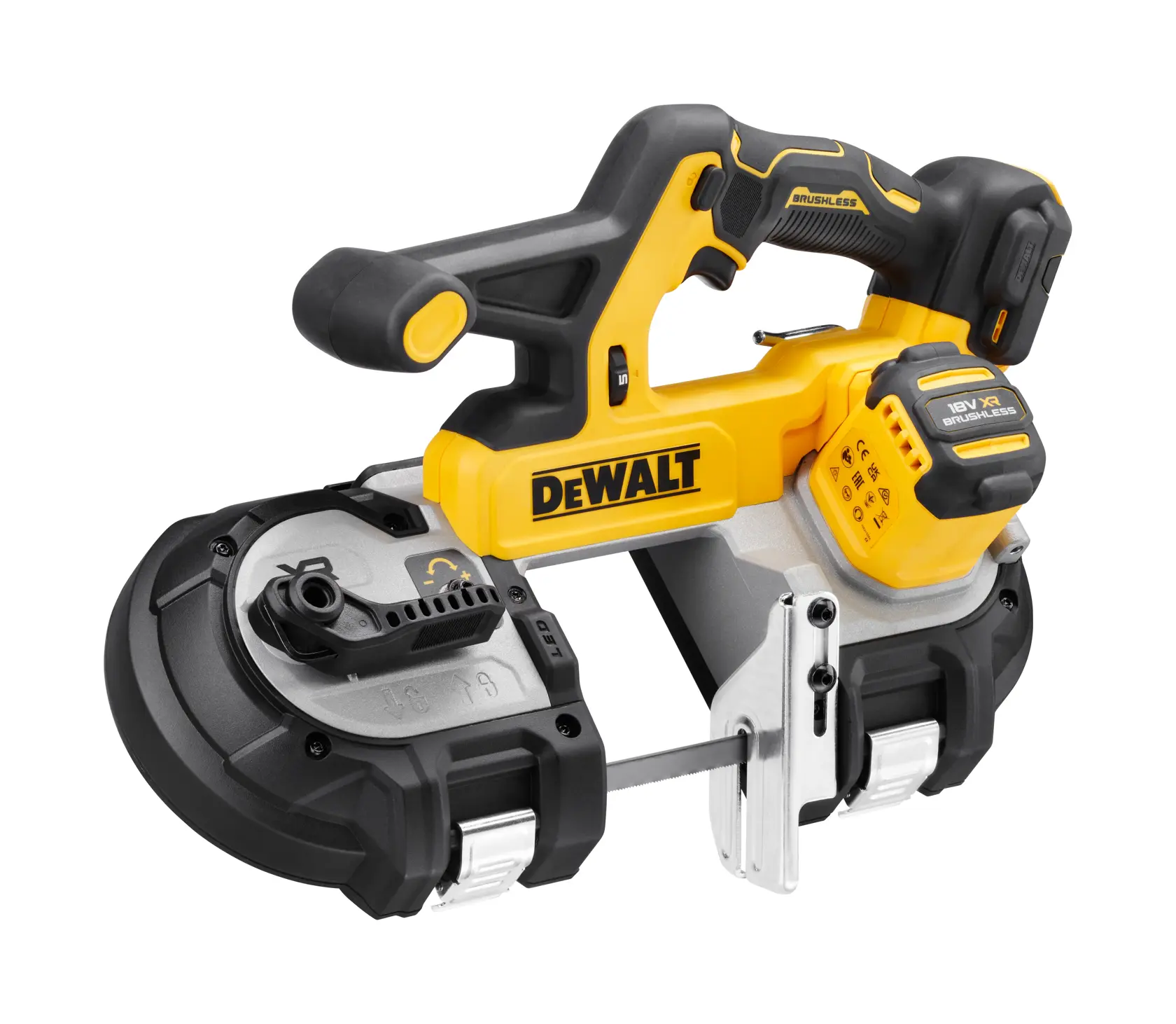 Ferăstrău cu bandă cu motor fără perii XR de 18 V - Unitate fără accesorii