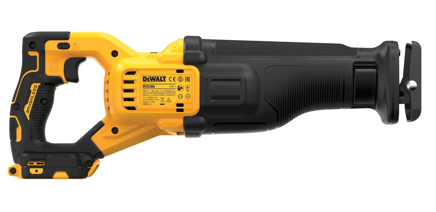 Ferăstrău cu piston XR de 18 V cu FLEXVOLT ADVANTAGE - Unitate goală
