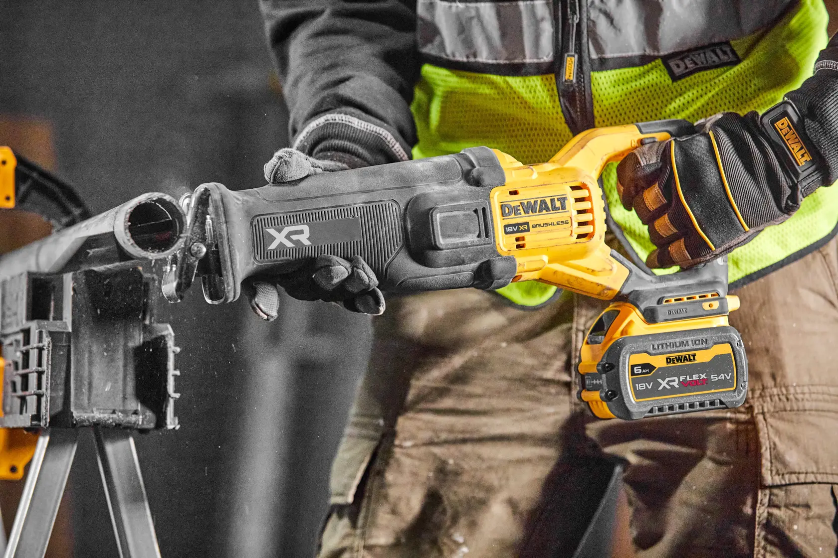 Ferăstrău cu piston XR de 18 V cu FLEXVOLT ADVANTAGE - Unitate goală