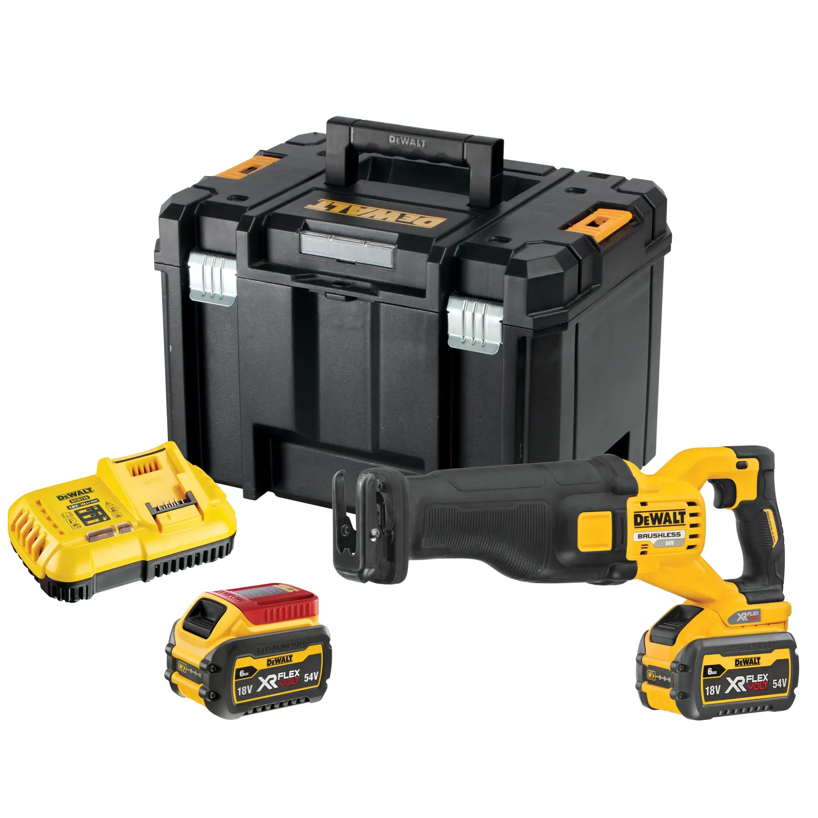 Ferăstrău alternativ de 54 V XR Flexvolt - 2 X 6Ah