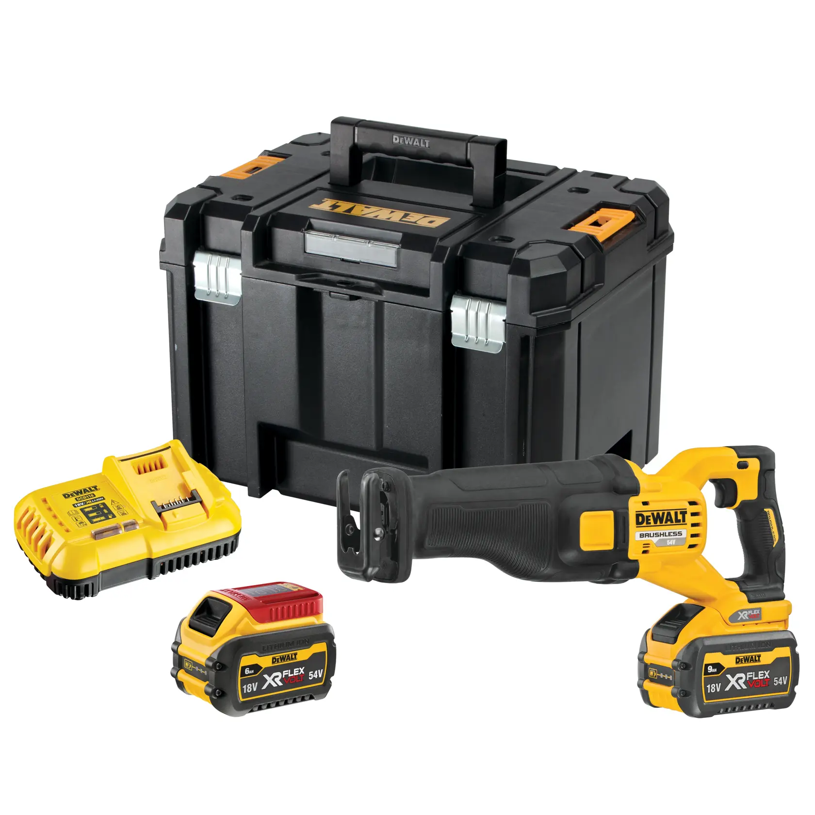Ferăstrău alternativ de 54 V XR Flexvolt - 2 X 9Ah