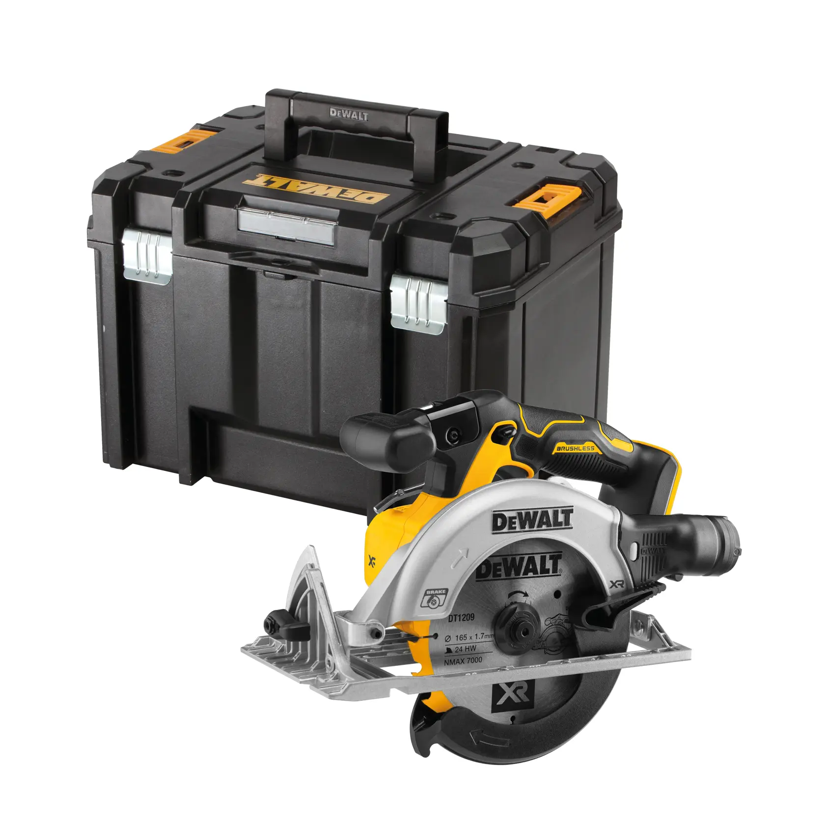 Ferăstrău circular XR de 18 V, de 165 mm - Unitate fără accesorii