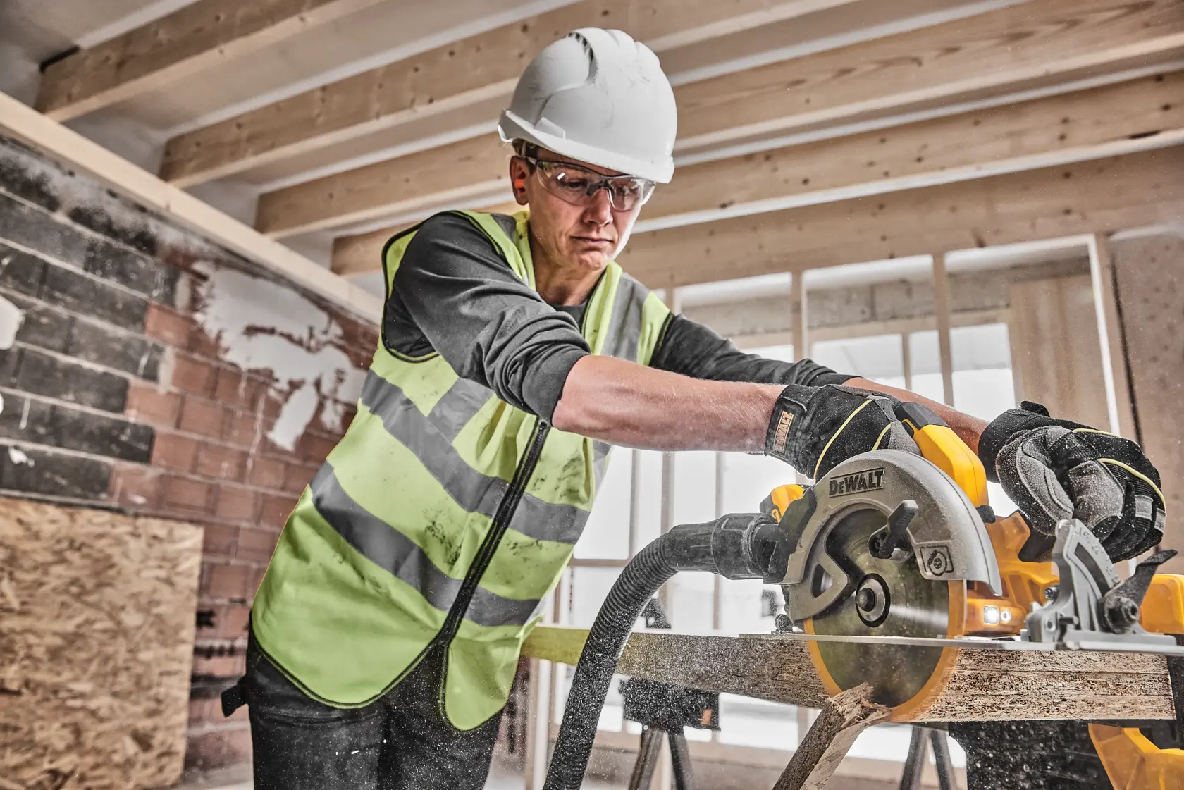 Ferăstrău circular fără perii de 18 V XR de 184 mm - 2 X POWERSTACK™ 5 AH