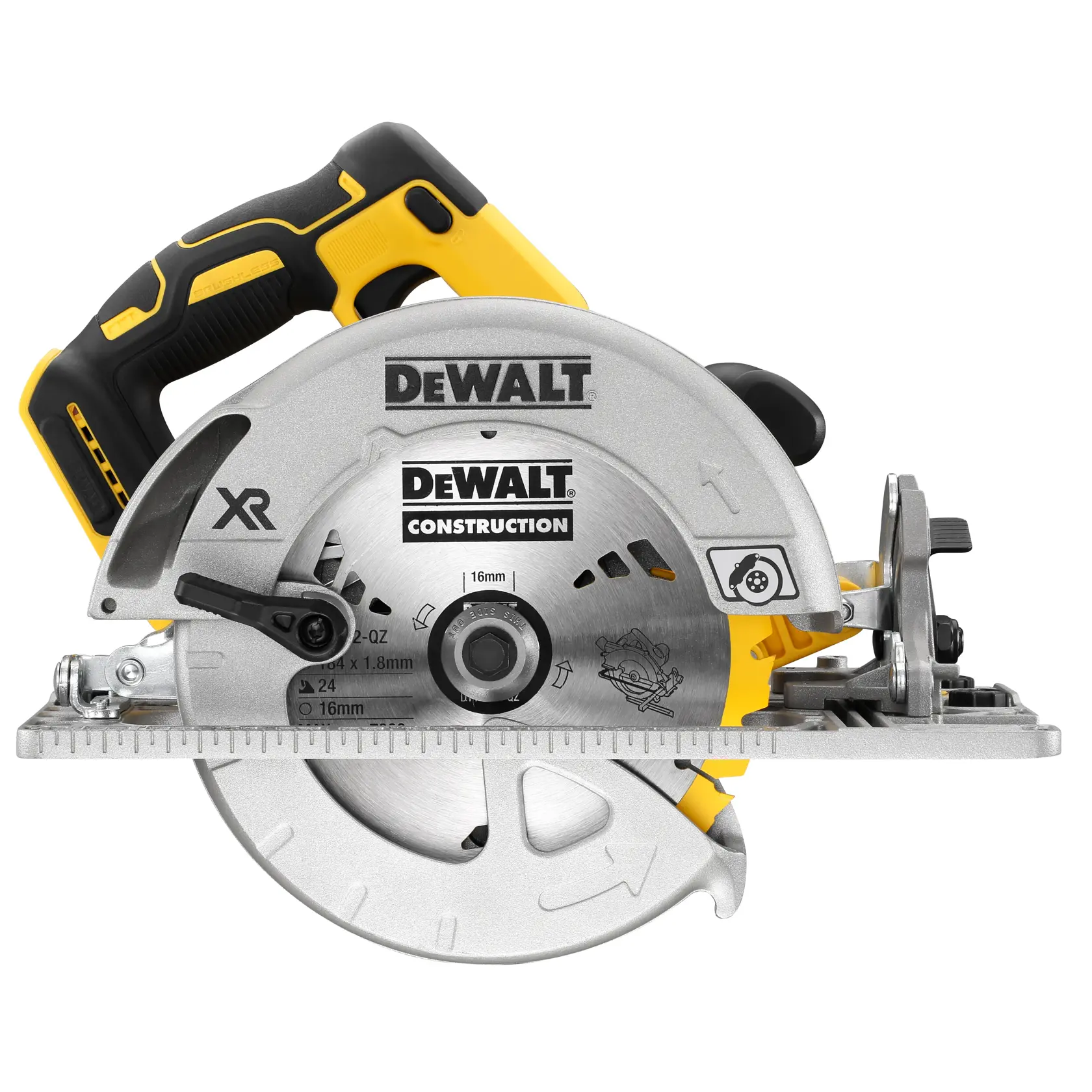 Ferăstrău Circular Compatibil cu Șină cu motor Fără Perii XR de 18 V - Unitate fără accesorii