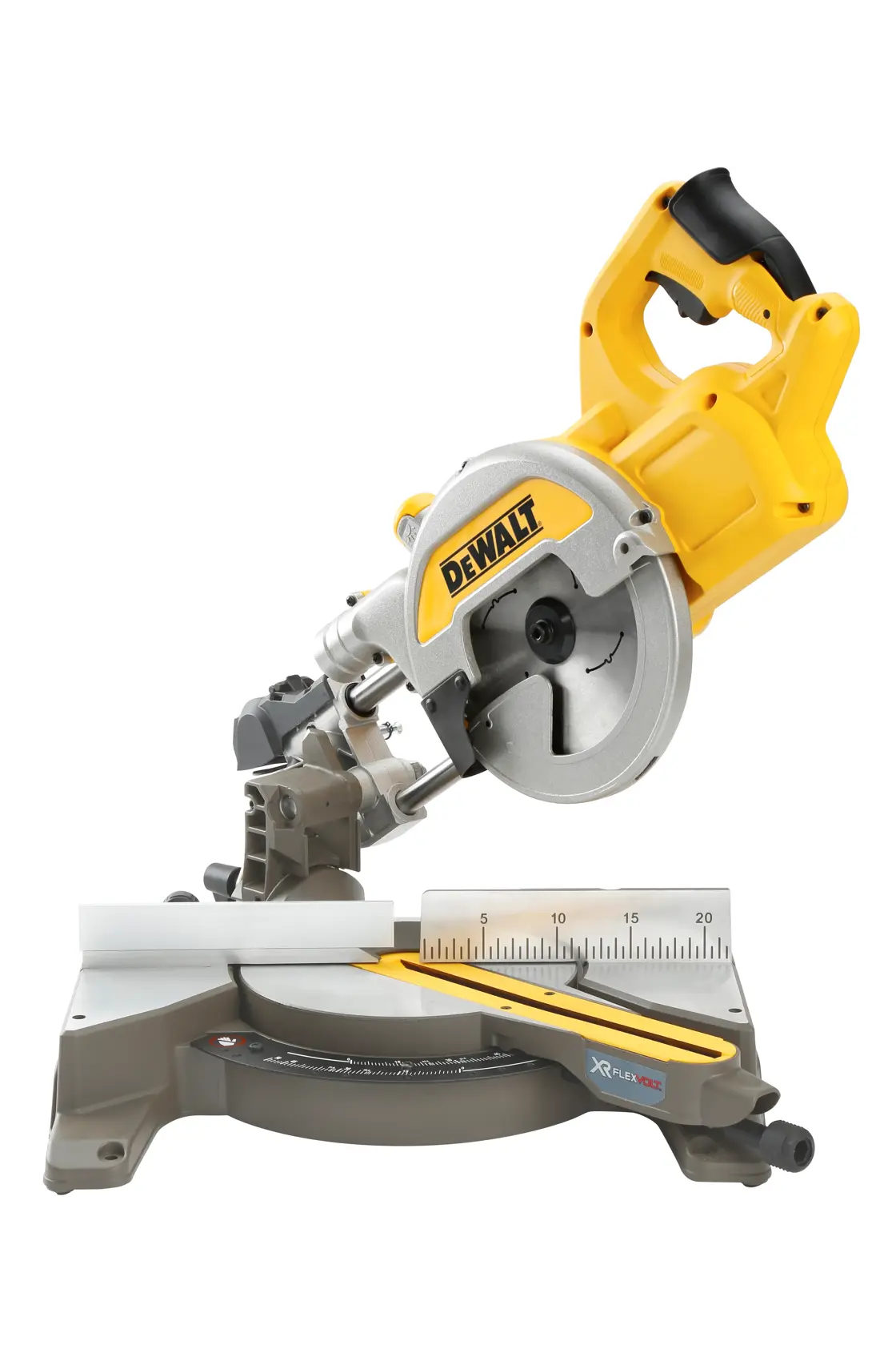 Ferăstrău unghiular XR Flexvolt de 54 V, de 216 mm - 2 X 6Ah