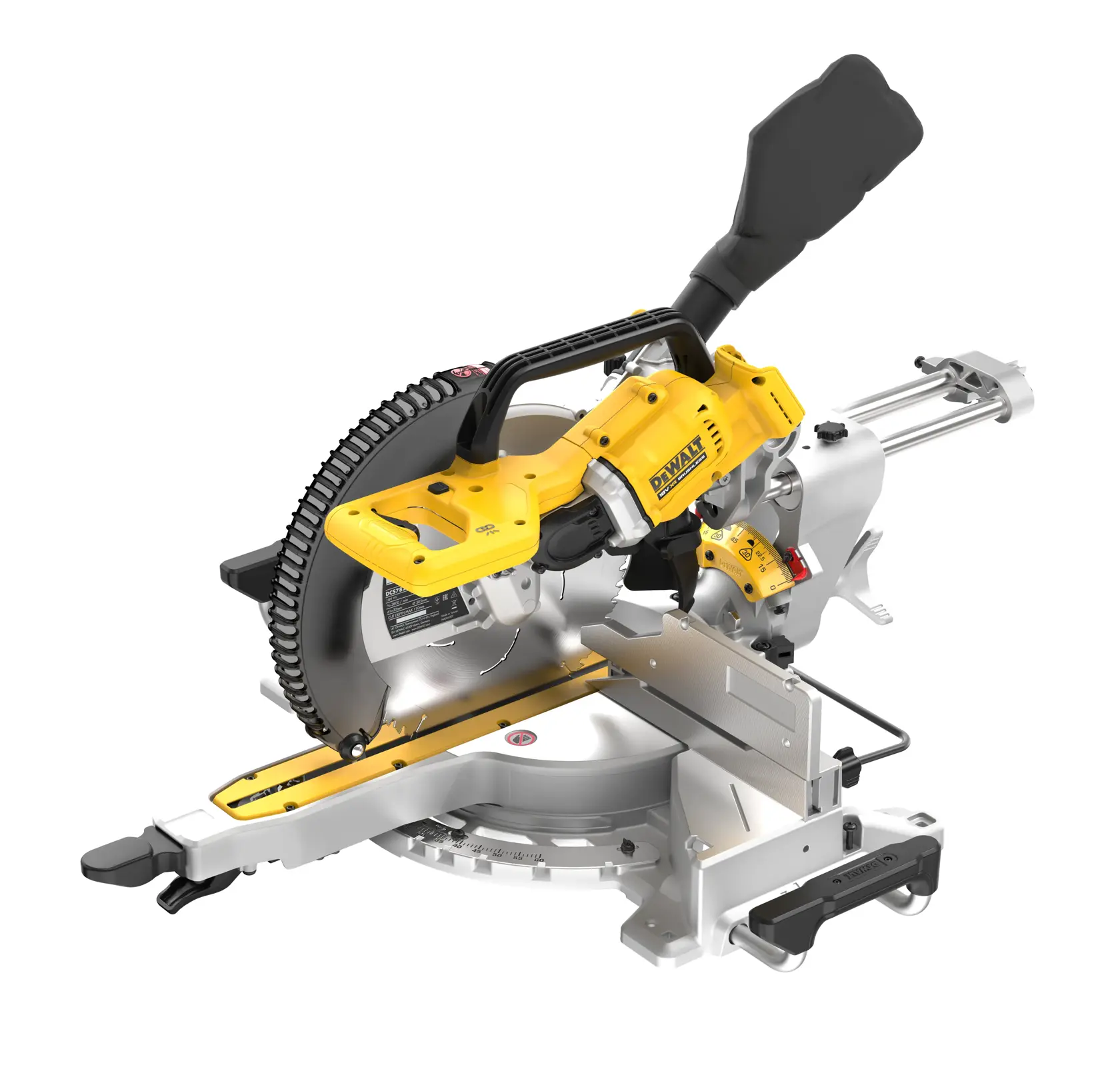 Fierăstrău circular pentru tăieri în unghi DEWALT® 18V XR® 305 mm (fără acumulator și încărcător)