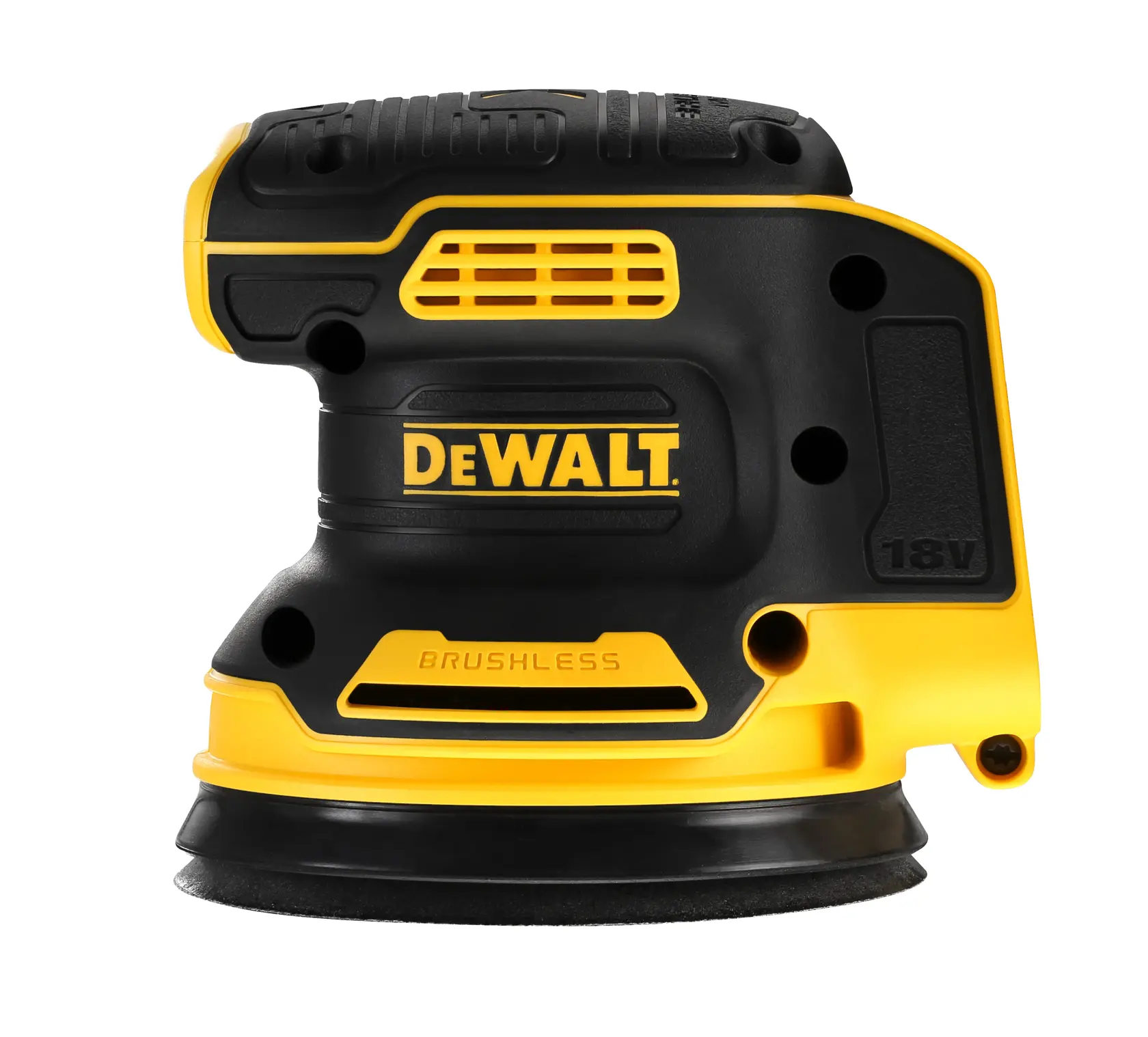 Șlefuitor 18V XR de 125 mm cu motor fără perii - Unitate fără accesorii