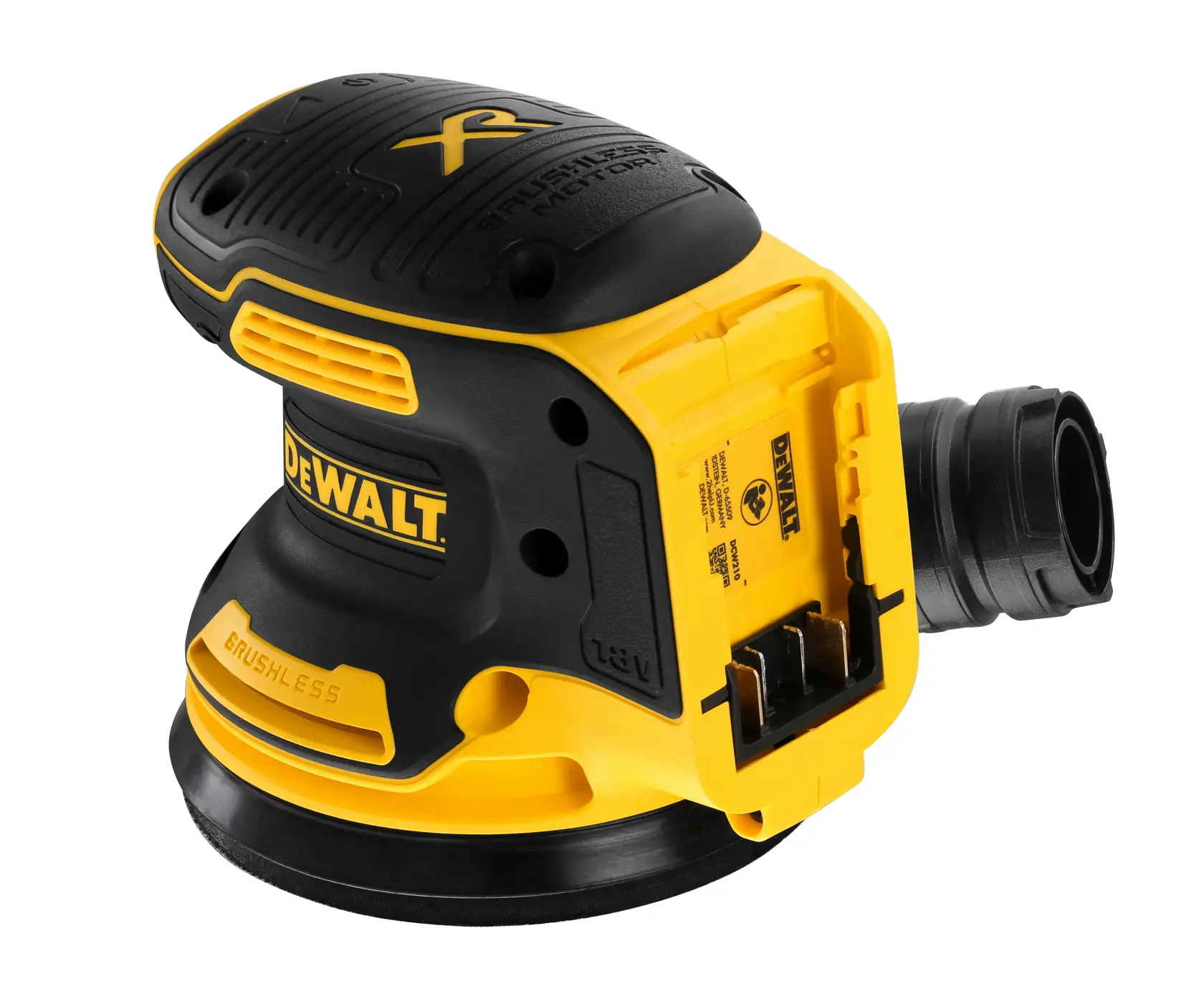 Șlefuitor 18V XR de 125 mm cu motor fără perii - Unitate fără accesorii