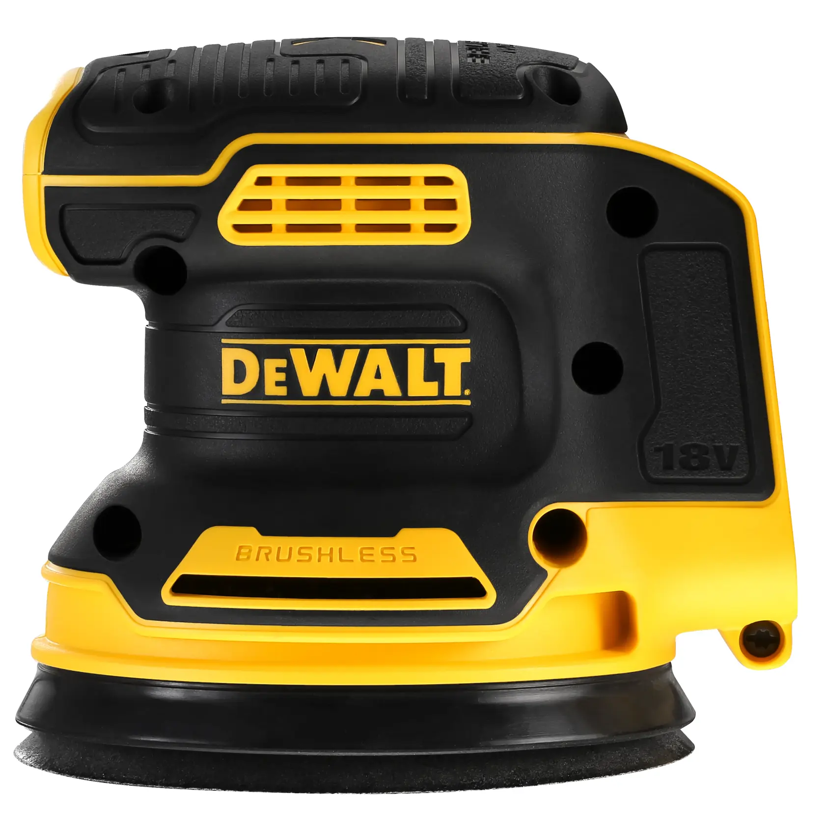 Șlefuitor 18V XR de 125 mm cu motor fără perii - Unitate fără accesorii