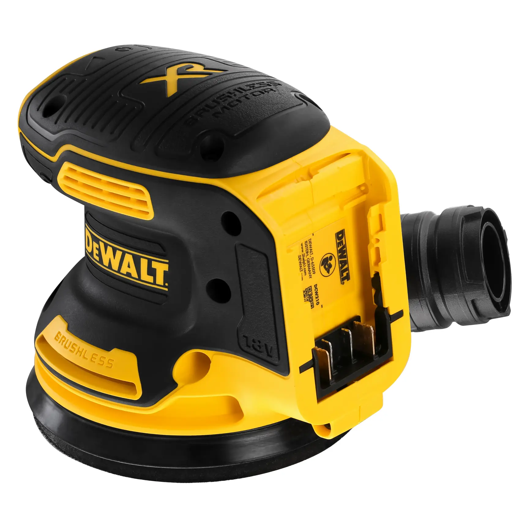 Șlefuitor 18V XR de 125 mm cu motor fără perii - Unitate fără accesorii