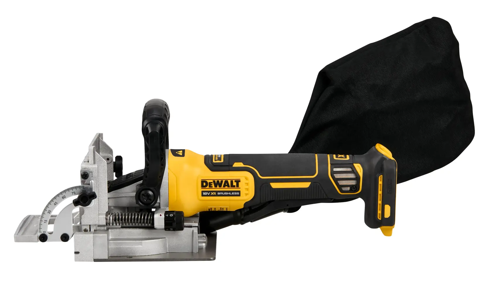 Mașină de frezat pentru îmbinări lamelare DEWALT® 18V XR® cu motor fără perii (fără acumulator și încărcător)