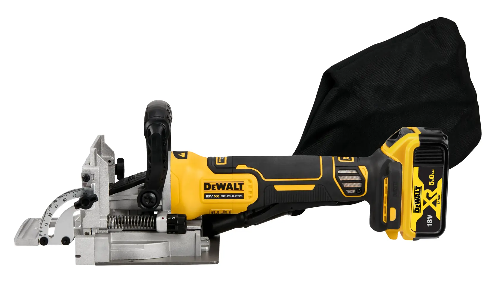 Mașină de Frezat XR cu Motor Fără Perii de 18 V - 2 X 5 Ah