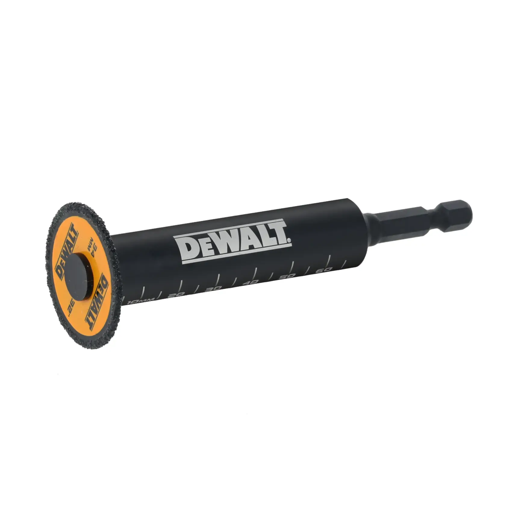 Cuțit DEWALT® cu granule diamantate pentru tăiere interioară țevi PVC