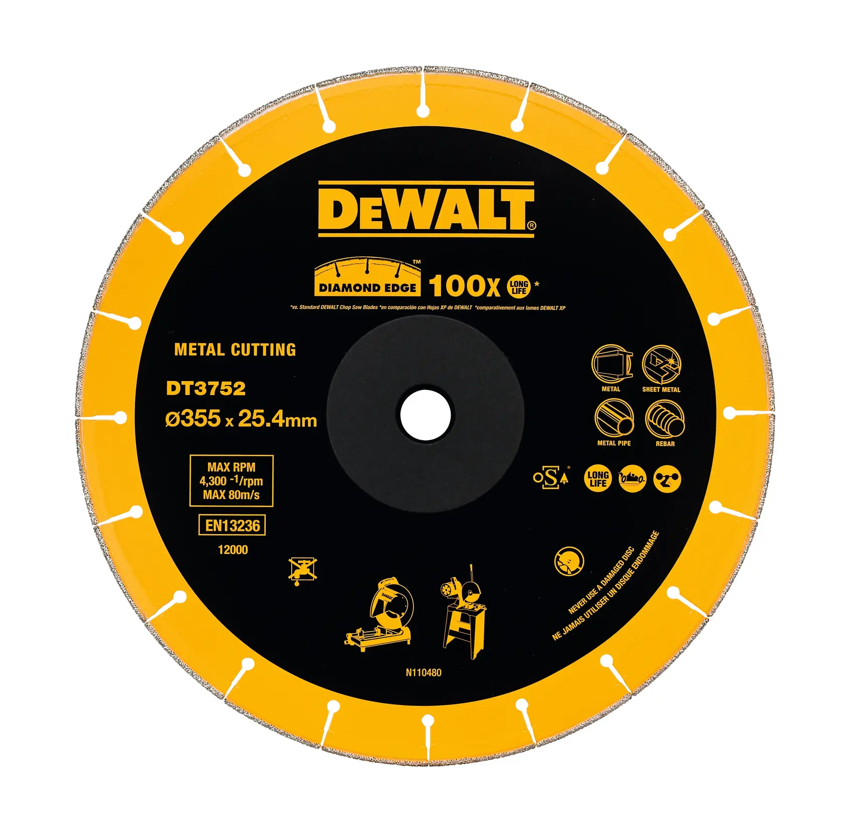 Disc DIAMANTAT Tăiere pentru Șlefuitor  355 X 2.4mm