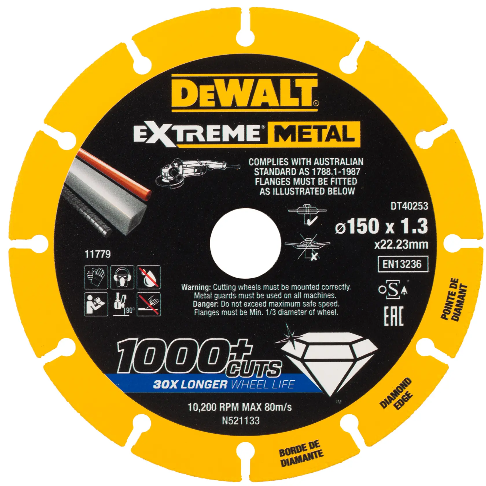 Disc diamantat EXTREME (150 x 22,23 x 1,3 mm)