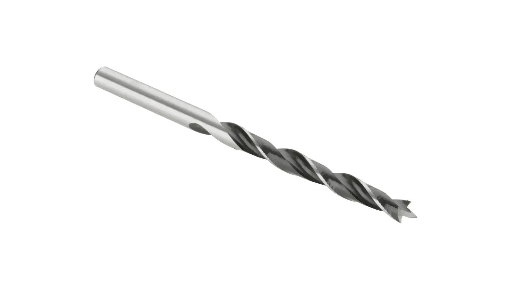 Broca para madera DEWALT DT4507 con punta central y estrías en espiral para perforación precisa.