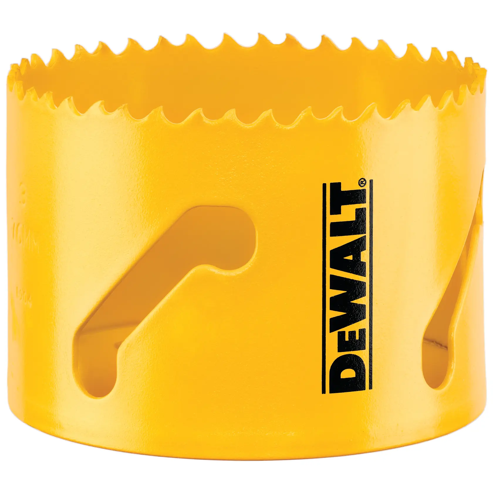 DEWALT gelbe Lochsäge für Fotografie, DT90331-QZ und DT90331 SKUs.