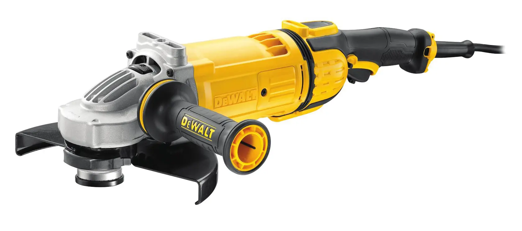 Polizor unghiular de 2600W 230mm, cu Soft Start + E-clutch + No-volt