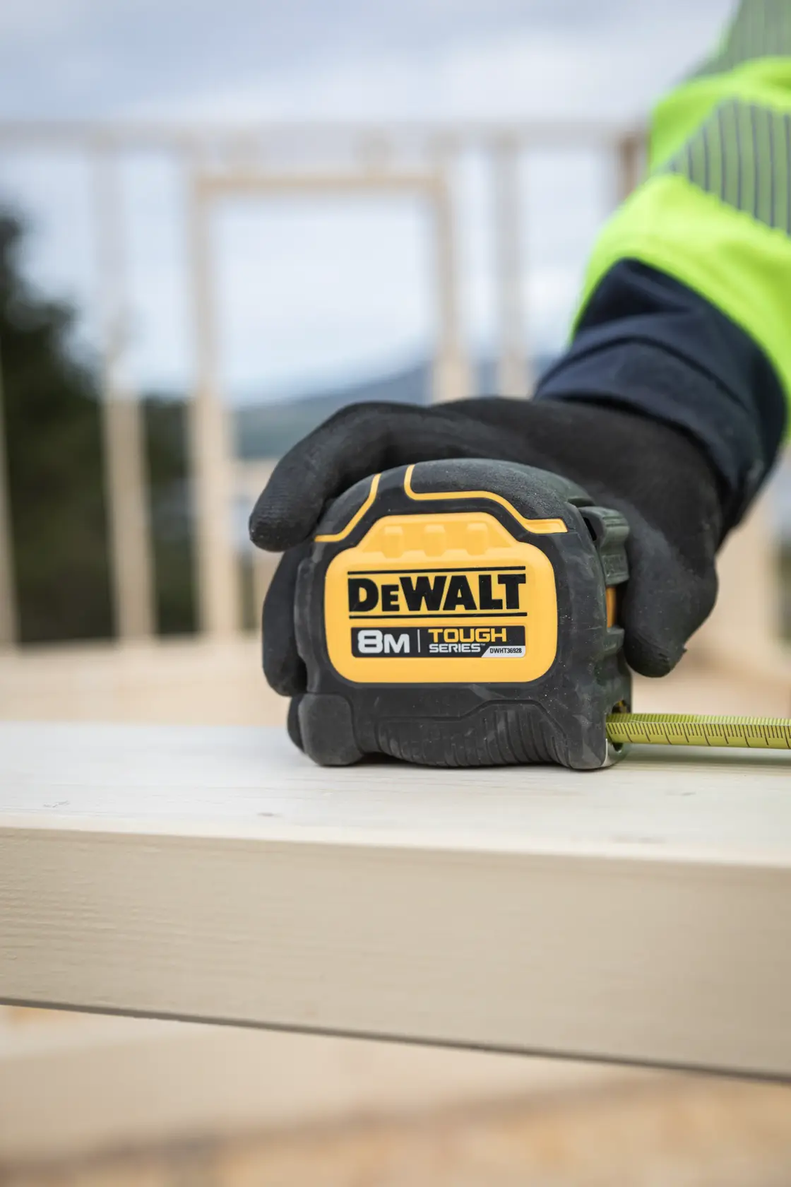 Ruletă DEWALT® 8 m (lățime bandă 32 mm)