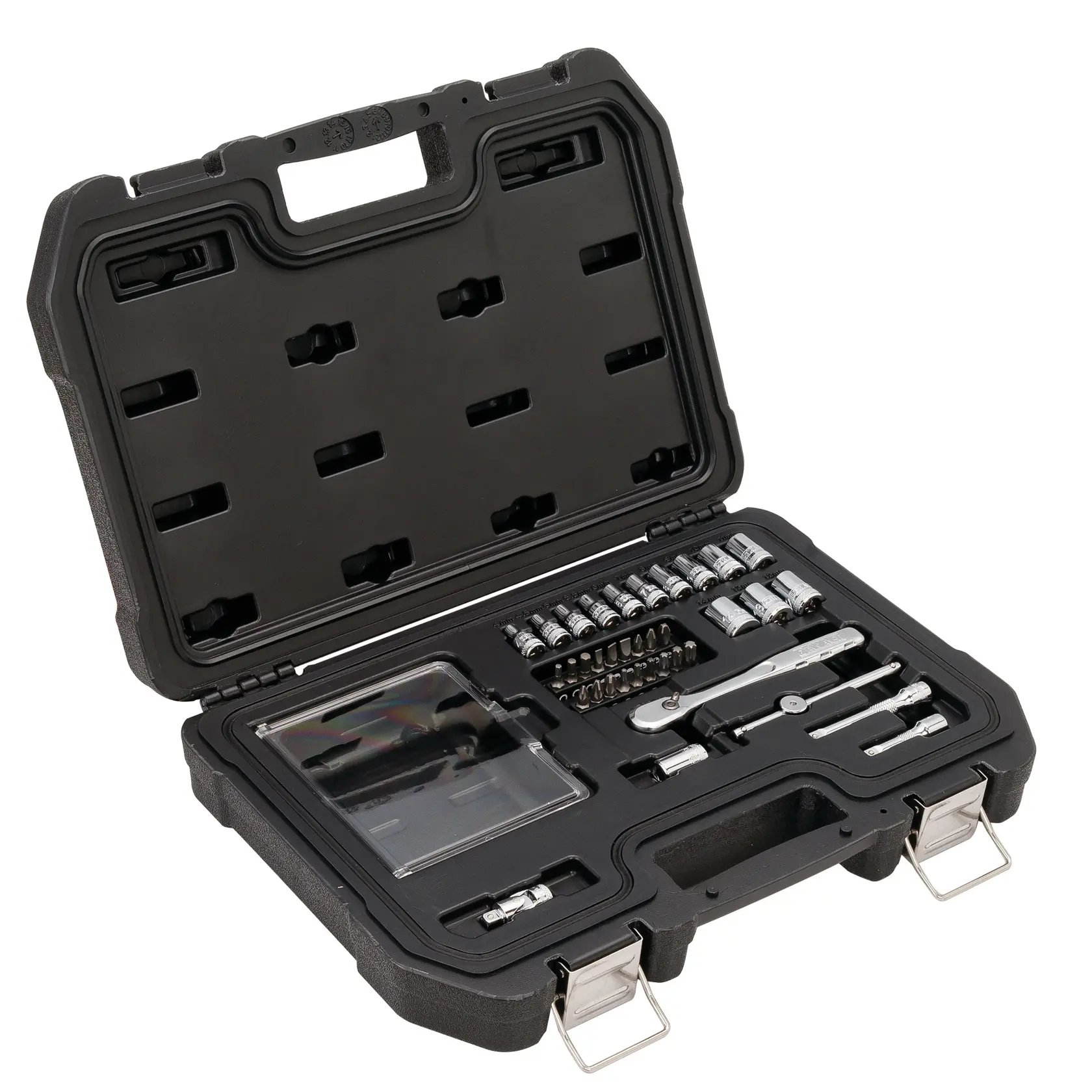 Set complet de 37 de piese pentru prize metrice de 1/4".