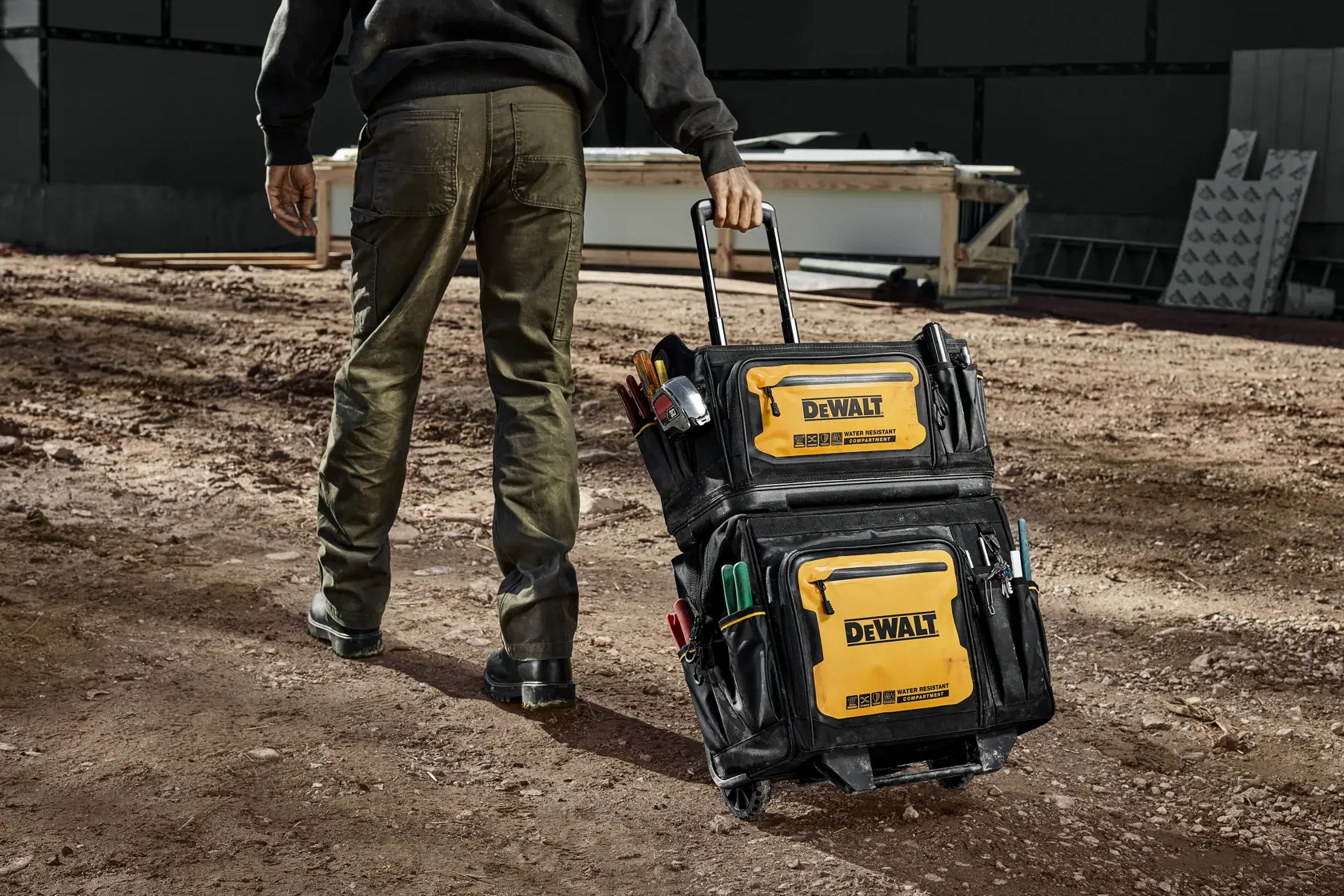 Geantă DEWALT® Pro pentru unelte, cu roți
